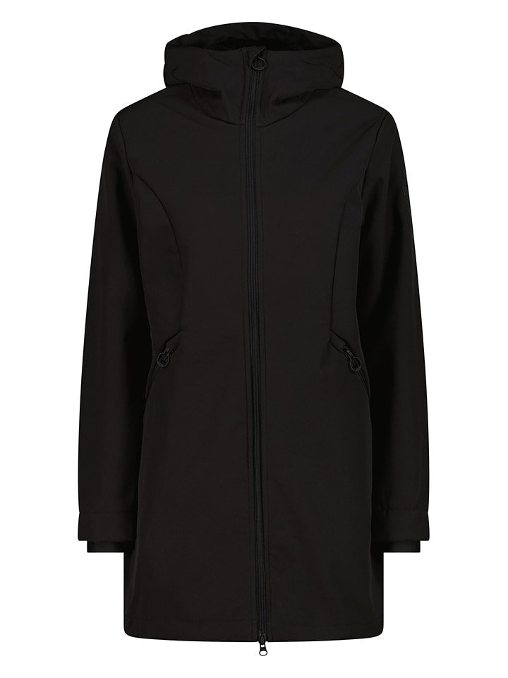 CMP Parka w kolorze czarnym