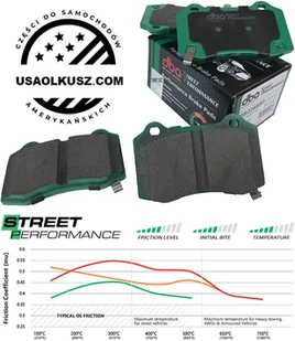 Klocki hamulcowe tylne DBA Street Performance Dodge Challenger SRT Scat Pack Hellcat - Klocki hamulcowe - miniaturka - grafika 7