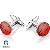 Spinki do mankietów i krawatów - Galante Spinki do mankietów X2 Koszykowka - Basketball 2 BOC019/248 - miniaturka - grafika 1