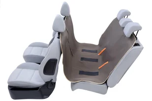 Kardiff Kardimata Anti Slip Z Zamkiem (Podstawowa) 137X167 Oliwkowa - Mata Samochodowa Na Tylne Fotele - Sprzęt podróżny i transportery dla psów - miniaturka - grafika 3
