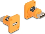 Kable komputerowe i do monitorów - Delock DeLOCK 87999, USB 2.0 Type-A female, USB 2.0 Type-A female, Orange - miniaturka - grafika 1
