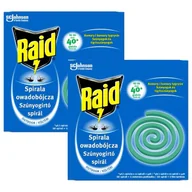 Zwalczanie i odstraszanie szkodników - SC Johnson spirale odstraszające komary Raid Outdoor 20 szt. - miniaturka - grafika 1