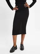 Spódnice - Noisy May Spódnica damska NMZahara Kobiety czarny jednolity, XS - miniaturka - grafika 1