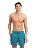 Kąpielówki męskie - Arena Szorty kąpielowe w kolorze niebieskim - miniaturka - grafika 1