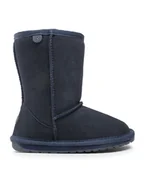 Buty dla dziewczynek - EMU Australia Śniegowce Wallaby Lo K10102 Granatowy - miniaturka - grafika 1
