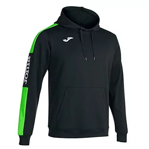 Joma Męska bluza z kapturem Championship IV, Fluor czarno-zielony, M - Bluzy męskie - miniaturka - grafika 1