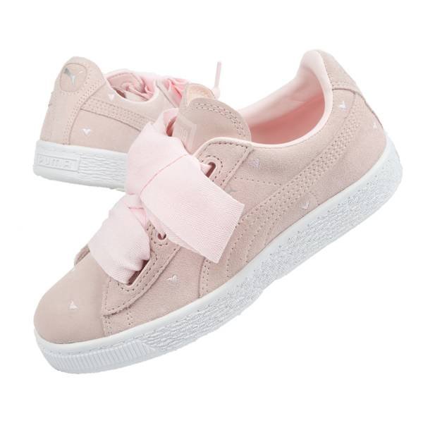 Buty dziecięce Puma Suede Heart [365136 03]-34