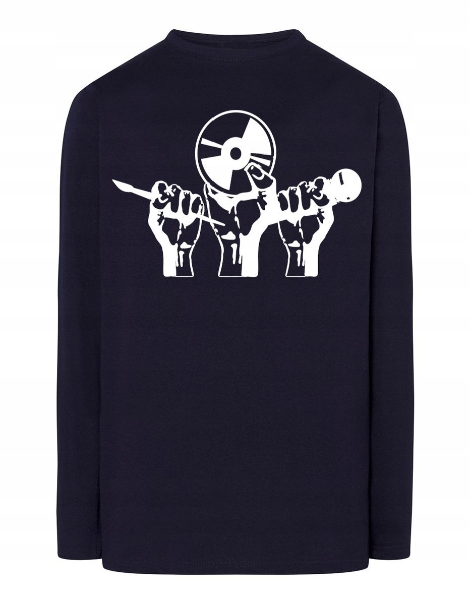 Longsleeve muzyczny nadruk Plyta Mikrofon r.5XL