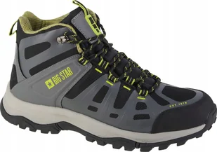 Buty trekkingowe męskie Big Star Big Star Trekking Shoes KK174098 szary 41 - Buty trekkingowe męskie - miniaturka - grafika 1