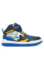 Buty dla chłopców - Geox Sneakersy J Buzzerlight J56MCE 054CE C4054 DD Granatowy - miniaturka - grafika 1