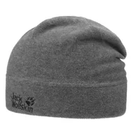 Czapki damskie - Czapka Beanie Real Stuff by Jack Wolfskin, szary, One Size - miniaturka - grafika 1