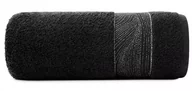 Ręczniki - Ręcznik 70 x 140 Kąpielowy Frotte Mariel 05 Czarny - miniaturka - grafika 1