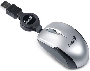 Genius Micro Traveler V2 czarno-srebrna (31010125106) - Myszki - miniaturka - grafika 1
