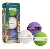 Pozostałe akcesoria do kąpieli i SPA - ORGANIQUE, Zestaw Prezentowy "Kolorowe Trio" - miniaturka - grafika 1