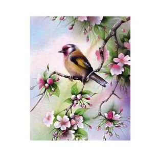 Diamond painting haft diamentowy  - szczygieł - Zabawki kreatywne - miniaturka - grafika 1