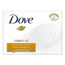 Dove Cream Oil kremowe mydło w kostce z olejkiem arganowym 100g 58334-uniw - Mydła - miniaturka - grafika 2