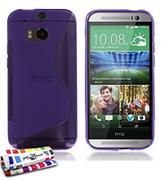Etui i futerały do telefonów - HTC Oryginalny muzzano Premium dla M8, liliowy - miniaturka - grafika 1