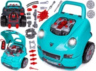 Zabawy w naśladowanie dorosłych - NIEBIESKI ZESTAW MECHANIKA,WARSZTAT - miniaturka - grafika 1