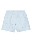 Spodenki damskie - Calvin Klein Swimwear Szorty kąpielowe KV0KV00062 Niebieski Regular Fit - miniaturka - grafika 1