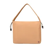 Torebki damskie - Torebka damska Tommy Jeans Daily Utility shopperka beżowa - miniaturka - grafika 1