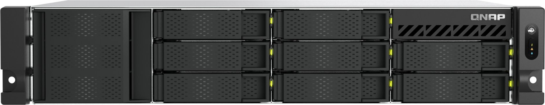 Serwer plików Qnap TS-H1065EU-RP 8GB RAM 10 zatok Rack 2U SATA 6Gb/s NVMe 2.5 Gigabit Ethernet TS-H1065EU-RP-8G