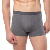 Majtki męskie - ATLANTIC SZORTY MĘSKIE BOKSERKI MH1088 SZARE XL - miniaturka - grafika 1