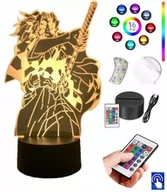 Lampy stojące - Lampka Nocna Demon Slayer 16 Kolorów LED PLEXIDO - miniaturka - grafika 1