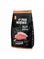 Sucha karma dla psów - Pan Mięsko Cielęcina z Indykiem M 20 kg - miniaturka - grafika 1