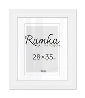 Ramki na zdjęcia - Biała ramka na zdjęcia 28x35 cm - miniaturka - grafika 1