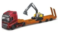 Samochody i pojazdy dla dzieci - Haulers Construction - Volvo Fh16 Globetrotter 750 - BBurago - miniaturka - grafika 1