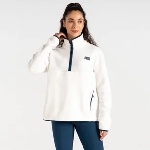 Dare 2b - Damski Polar Slide Out Biały, Rozmiar: 46 - Bluzy damskie - miniaturka - grafika 1