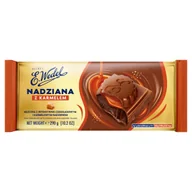 Czekolada - Czekolada Nadziana Mleczna z intensywnie czekoladowo-karmelowym nadzieniem 290 g E.Wedel - miniaturka - grafika 1