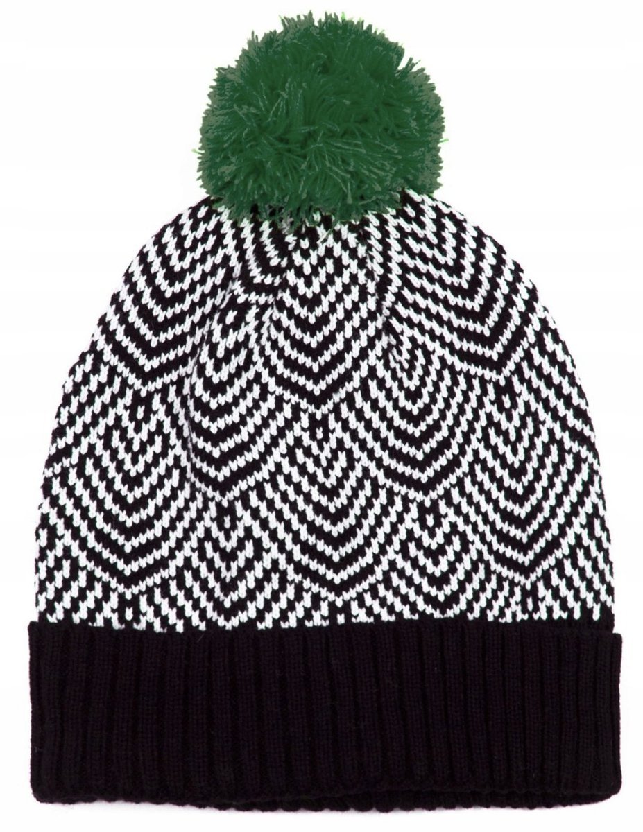 Szaleo CZAPKA z kolorowym pomponem cz14306-5