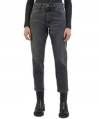 Spodnie damskie - Jeansy Lee Rider 112341336 L34XQBD83 Refined Black W 28 / L 31 - miniaturka - grafika 1