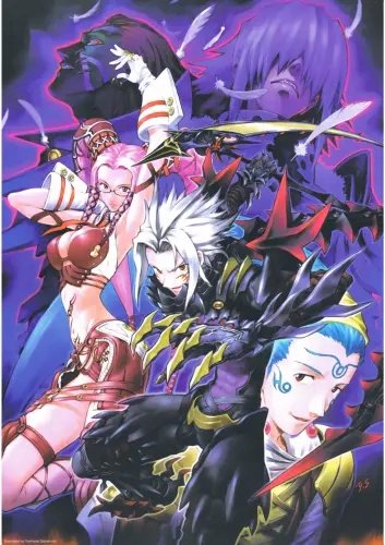 Plakat Anime Manga .hack dhs_011 A3 (custom)