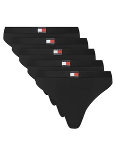 Tommy Hilfiger Komplet 5 par stringów UW0UW05642 Czarny - Majtki damskie - miniaturka - grafika 1