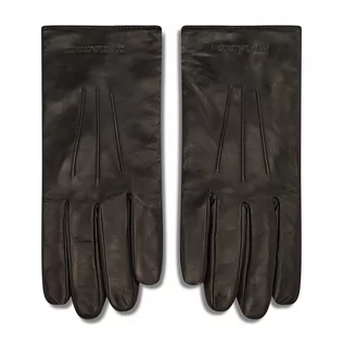 Rękawiczki - Rękawiczki Damskie EMPORIO ARMANI - 624139 CC203 00020 Black - grafika 1
