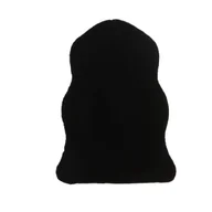 Dywany - Dywan sztuczna skóra królika Rabbit czarny 60 x 90 cm Inspire - miniaturka - grafika 1