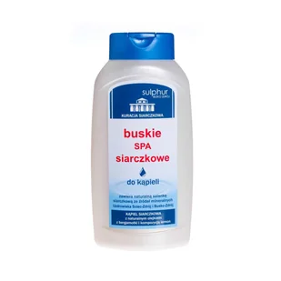 SULPHUR ZDRŕ Buskie spa siarczkowe płyn do kąpieli 500 ml - Kosmetyki do kąpieli - miniaturka - grafika 2