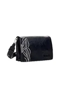 Torebki damskie - Desigual, BAG_GOODALL DORTMUND FLAP Damskie, Czarny (Black) - miniaturka - grafika 1