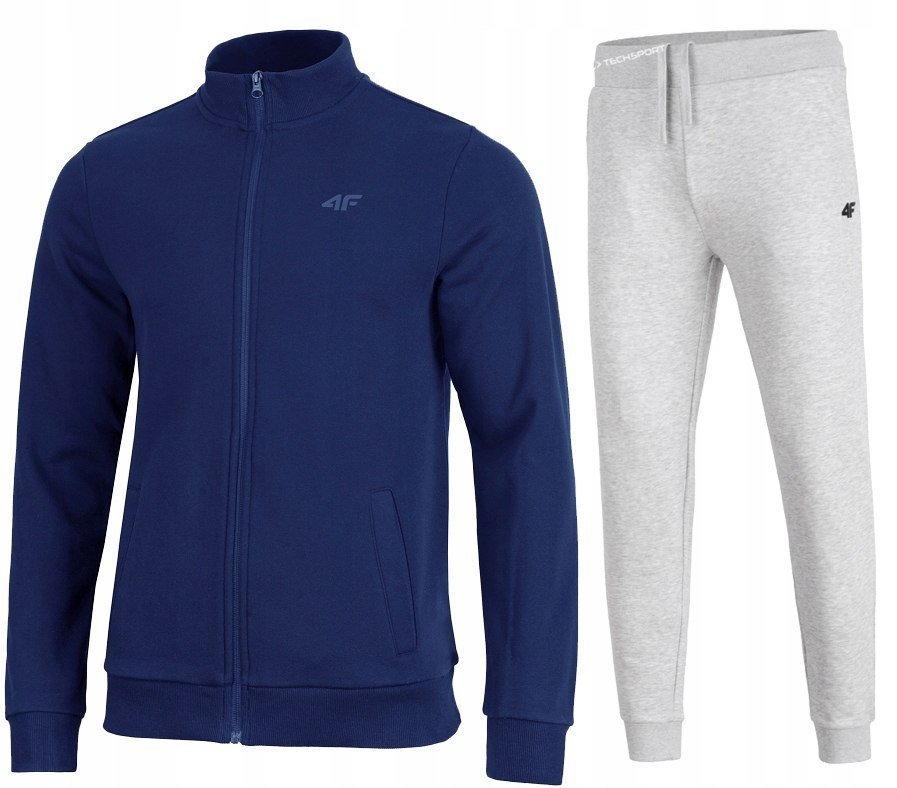 4F OCIEPLANY MÄSKI DRES BAWEĹNA KOMPLET BLUZA SPODNIE / rozm XXXL 3XL