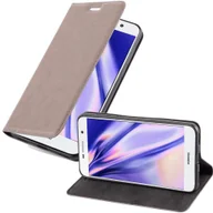 Etui i futerały do telefonów - Pokrowiec Cadorabo do Huawei Y5 2017 / Y6 2017 z brązowym etui na telefon komórkowy z magnetycznym zamknięciem - miniaturka - grafika 1