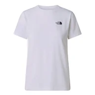 Koszulki sportowe damskie - Koszulka damska The North Face Evolution Simple Dome 0A8FX7FN41 - biała - miniaturka - grafika 1