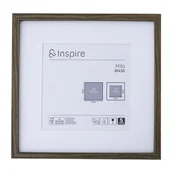 Ramki na zdjęcia - Rama na zdjęcie Milo 30 x 30 cm orzech Inspire - miniaturka - grafika 1