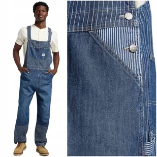Lee SLOUCHY BIB Fuller Springs ogrodniczki spodnie jeansowe męskie M - Spodnie męskie Lee SLOUCHY BIB Fuller Springs ogrodniczki spodnie jeansowe męskie M - Spodnie męskie - miniaturka - grafika 1