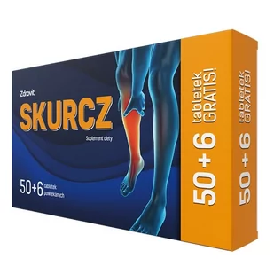 Zdrovit Skurcz x56 tabletek - Witaminy i minerały - miniaturka - grafika 1