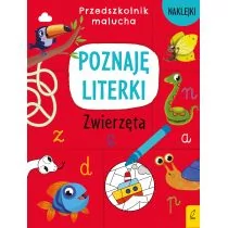 Foksal Przedszkolnik malucha Poznaję literki Zwierzęta - Edukacja przedszkolna - miniaturka - grafika 1