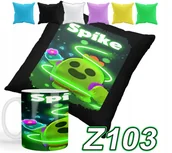 Gadżety dla niej i dla niego - ZESTAW KUBEK + POSZEWKA Z NADRUKIEM PREZENT GRY STEVE STARS +IMIĘ - miniaturka - grafika 1