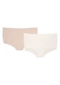 Majtki damskie - Majtki szorty Bait 2-pak Henderson kremowy, beżowy S - miniaturka - grafika 1