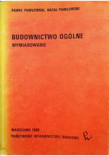 Budownictwo ogólne wymiarowe - Książki o kulturze i sztuce - miniaturka - grafika 1